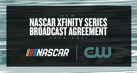 NASCAR Xfinity Series zooming to the CW Network in 2025